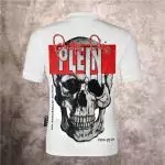 philipp plein polo t-shirt cheap 3d qp 2020 white